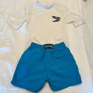 Vilebrequin Swim trunks and rash guard